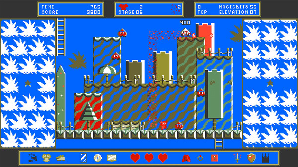 Скриншот из Bitsy Bits