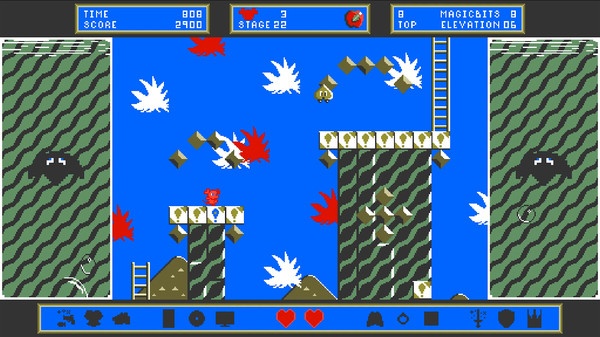 Скриншот из Bitsy Bits