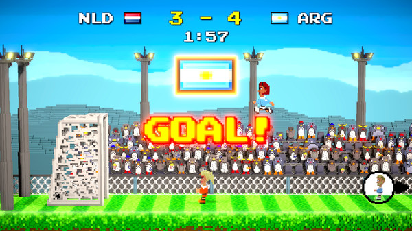 Скриншот из Soccer Nations Battle
