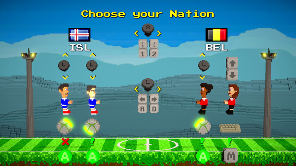 Скриншот из Soccer Nations Battle