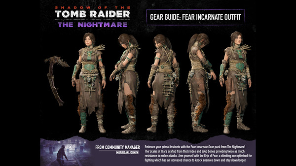 KHAiHOM.com - Shadow of the Tomb Raider - Fear Incarnate Gear