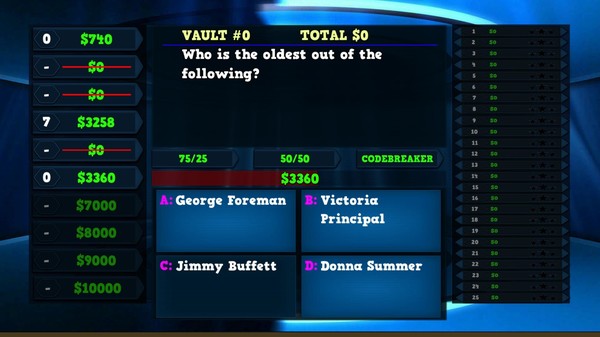 Trivia Vault: Celebrity Trivia PC requirements