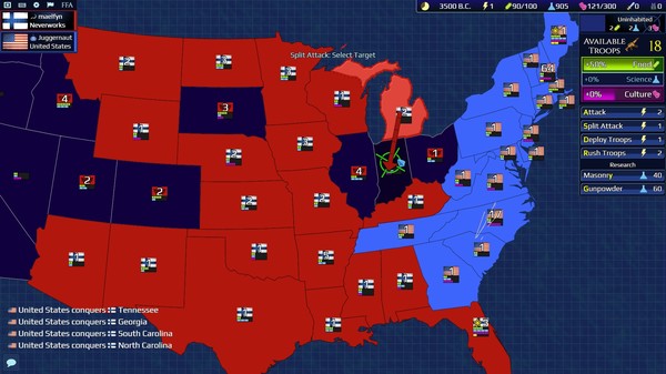 Firmament Wars recommended requirements