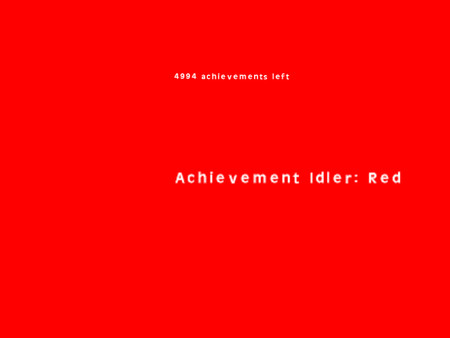 Can i run Achievement Idler: Red