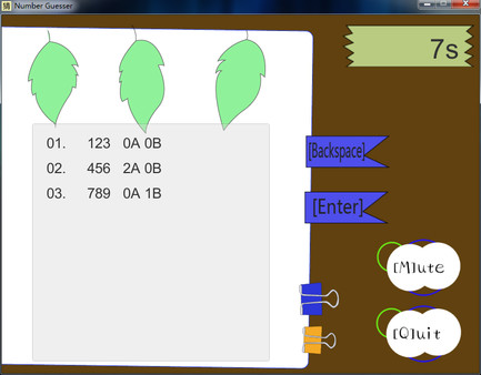 Скриншот из Number Guesser
