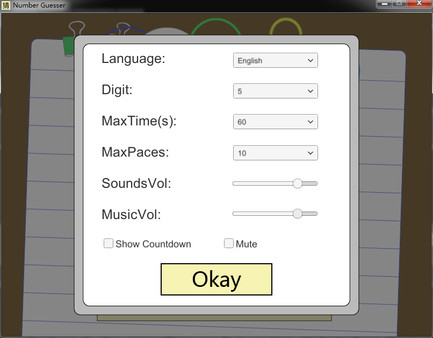 Скриншот из Number Guesser
