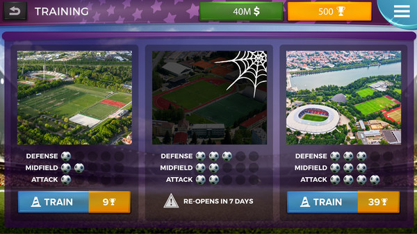 Скриншот из Women's Soccer Manager (WSM)