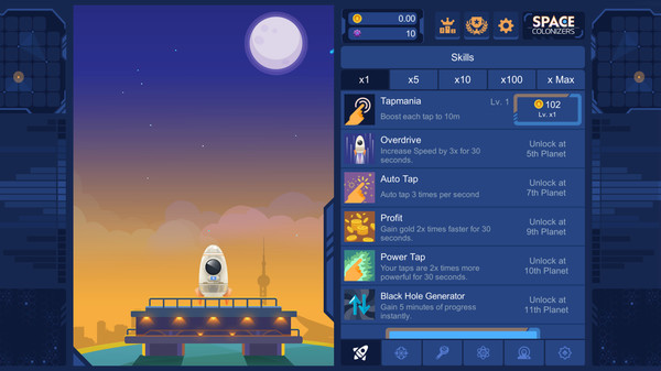 Скриншот из Space Colonizers Idle Clicker Скриншот из Space Colonizers Idle Clicker