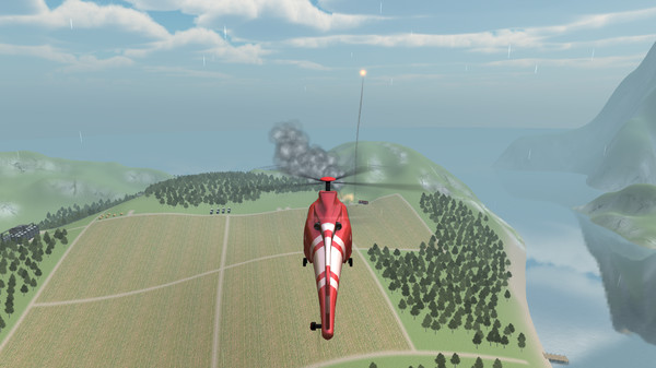 Скриншот из Helicopter Flight Simulator