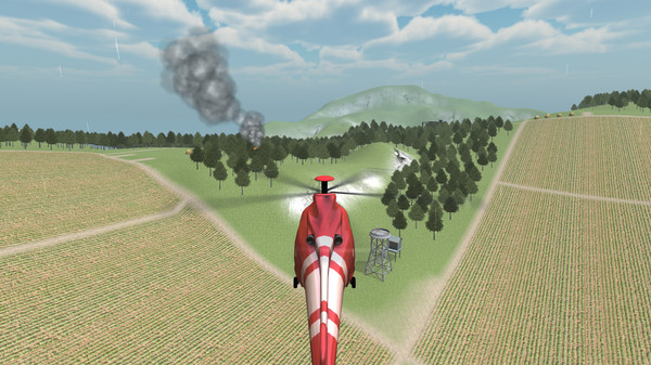Скриншот из Helicopter Flight Simulator