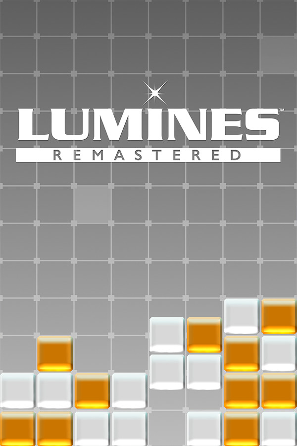 Steam portrait for LUMINES REMASTERED.