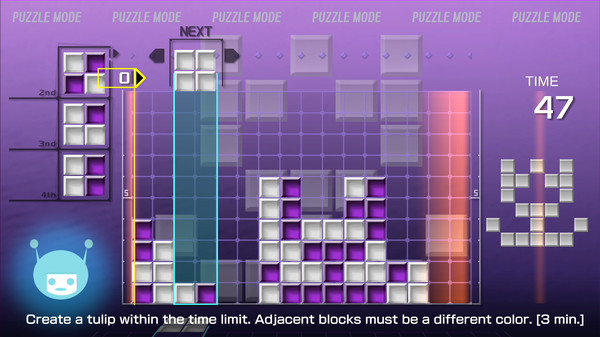 Скриншот из LUMINES REMASTERED
