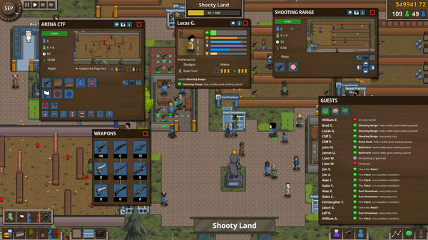 Battle Royale Tycoon game for Linux 1