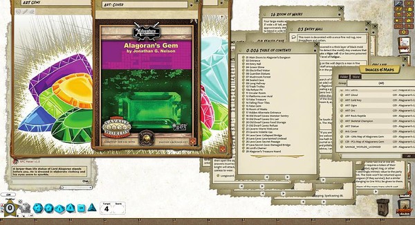 Скриншот из Fantasy Grounds - C01: Alagoran's Gem (Savage Worlds)