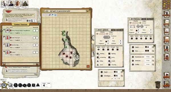 Скриншот из Fantasy Grounds - C01: Alagoran's Gem (Savage Worlds)