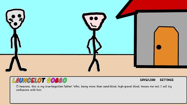 Скриншот из Paper Shakespeare: Stick Merchant of Venice