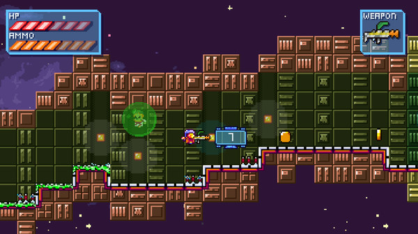 DEEP SPACE | Space-Platformer game for Linux 1