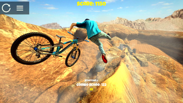 Shred! 2 - Freeride Mountainbiking game for Linux 1