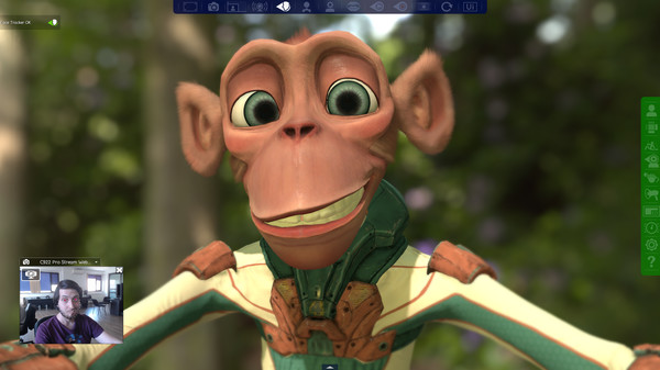 Скриншот из FaceRig Twiggy the Monkey Avatar