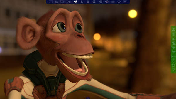 Скриншот из FaceRig Twiggy the Monkey Avatar