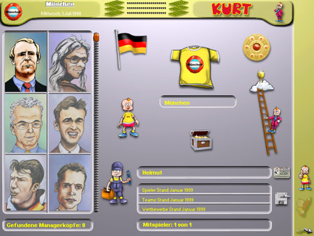 Скриншот из KURT - DER FUSSBALLMANAGER