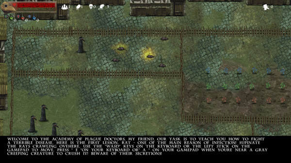 Pestis game for Linux 1