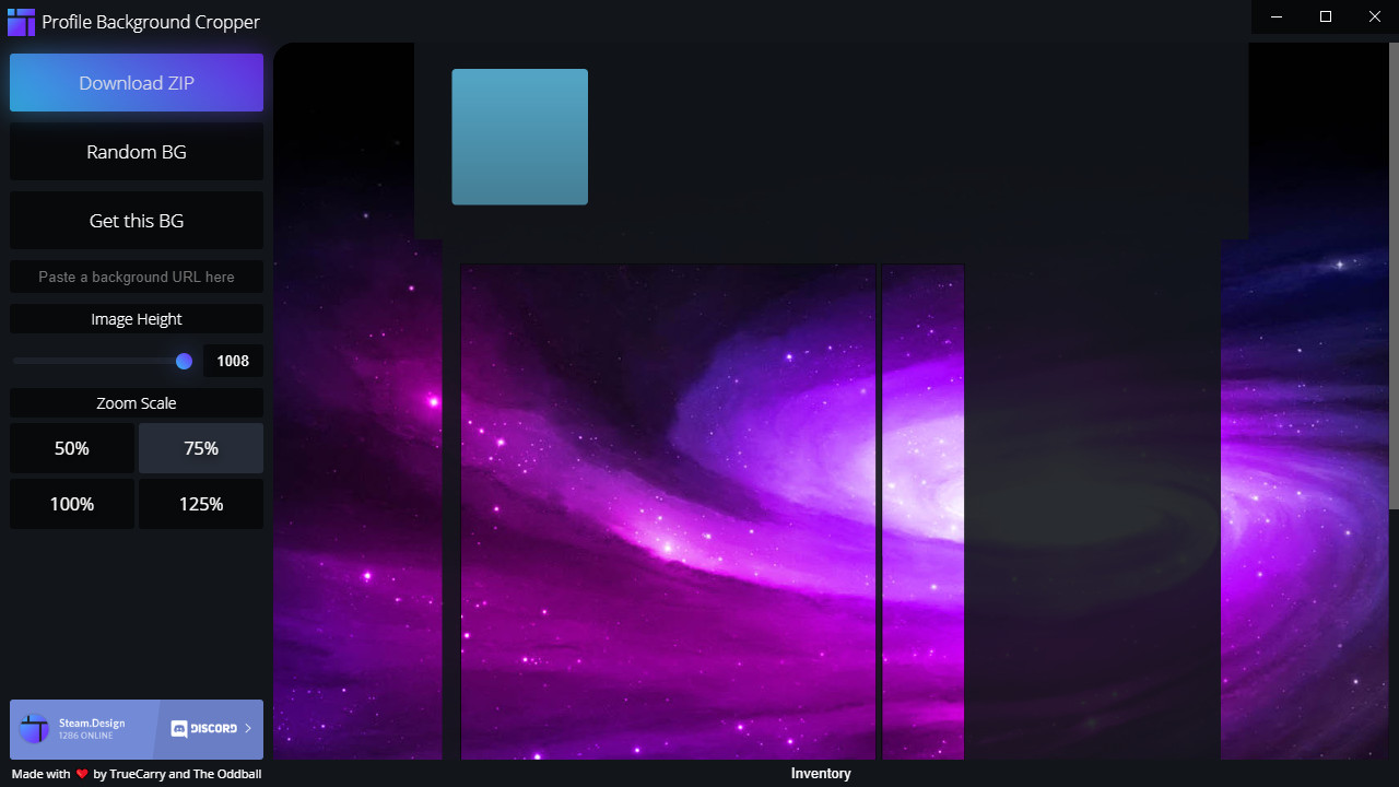 Profile Background Cropper (App 853520) · SteamDB
