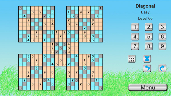 Скриншот из Ultimate Sudoku Collection - Samurai Diagonal Pack