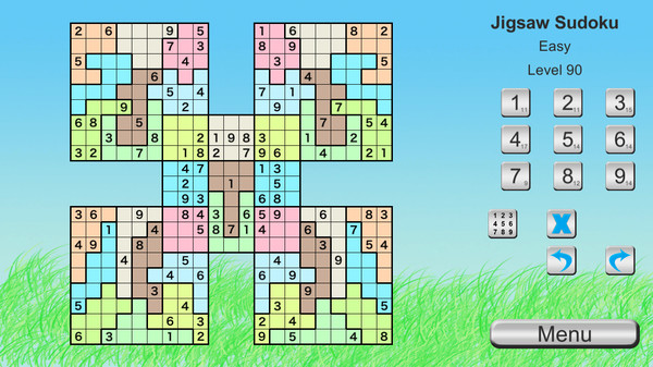 Скриншот из Ultimate Sudoku Collection - Samurai Jigsaw Pack