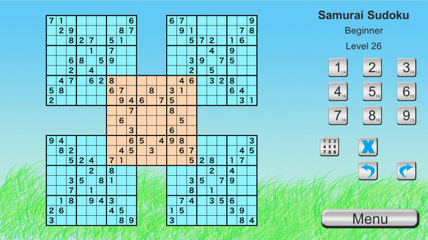 Скриншот из Ultimate Sudoku Collection - Samurai Beginner Pack
