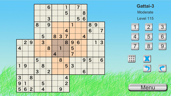 Скриншот из Ultimate Sudoku Collection - Gattai-3 Pack
