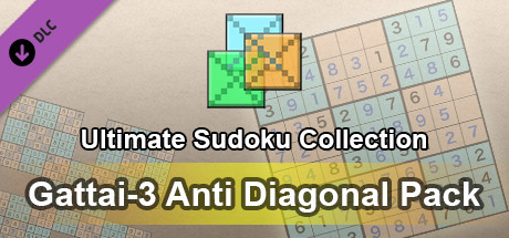 Ultimate Sudoku Collection - Gattai-3 Anti Diagonal Pack