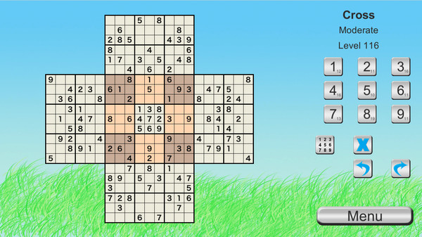 Скриншот из Ultimate Sudoku Collection - Cross Pack