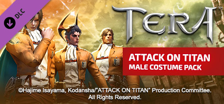 TERA - Attack on Titan Male Costume Bundle