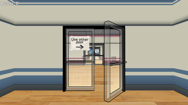 Doors Push or Pull game for Linux 1