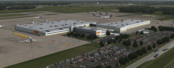 Скриншот из X-Plane 11 - Add-on: Skyline Simulations - KCVG - Cincinnati⁄Northern Kentucky International XP