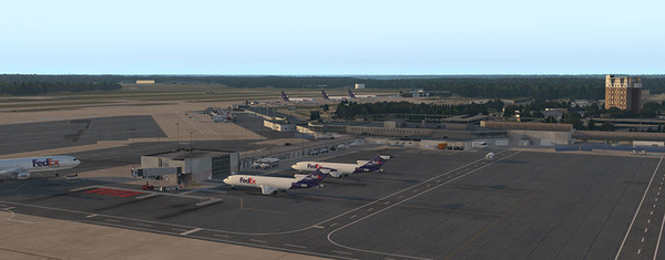 Скриншот из X-Plane 11 - Add-on: Skyline Simulations - KCVG - Cincinnati⁄Northern Kentucky International XP