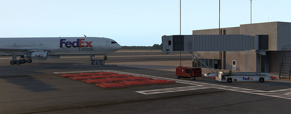 Скриншот из X-Plane 11 - Add-on: Skyline Simulations - KCVG - Cincinnati⁄Northern Kentucky International XP
