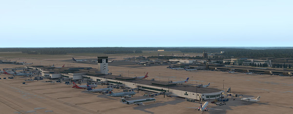 Скриншот из X-Plane 11 - Add-on: Skyline Simulations - KCVG - Cincinnati⁄Northern Kentucky International XP