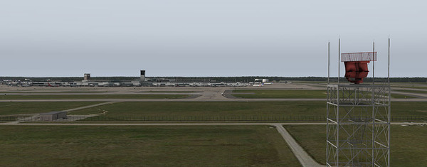 Скриншот из X-Plane 11 - Add-on: Skyline Simulations - KCVG - Cincinnati⁄Northern Kentucky International XP