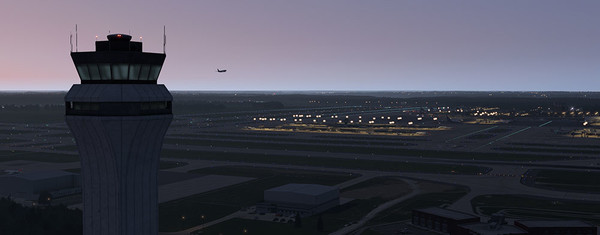 Скриншот из X-Plane 11 - Add-on: Skyline Simulations - KCVG - Cincinnati⁄Northern Kentucky International XP