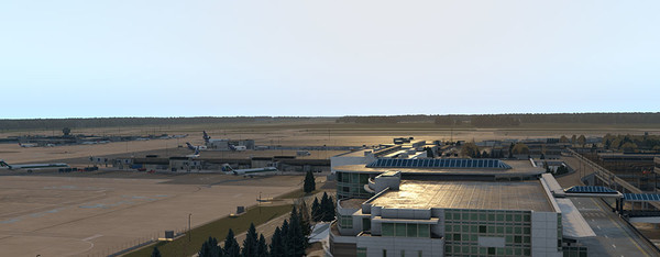 Скриншот из X-Plane 11 - Add-on: Skyline Simulations - KCVG - Cincinnati⁄Northern Kentucky International XP