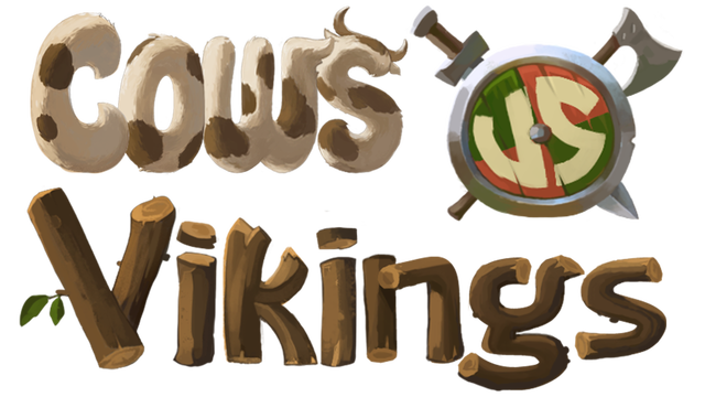 Cows VS Vikings Logo