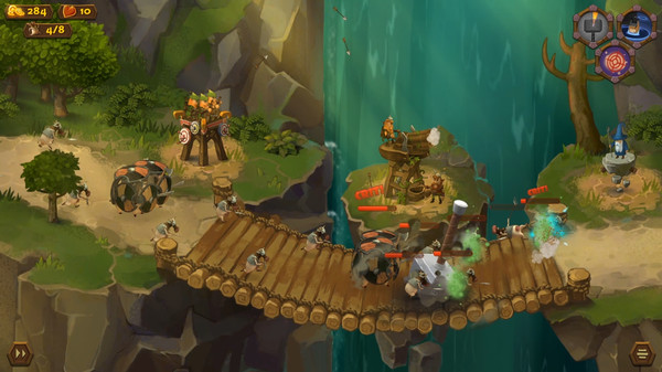 Скриншот из Cows VS Vikings