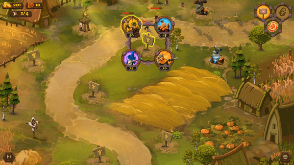 Скриншот из Cows VS Vikings