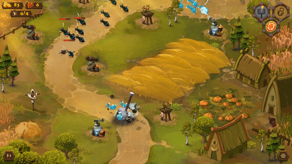 Скриншот из Cows VS Vikings