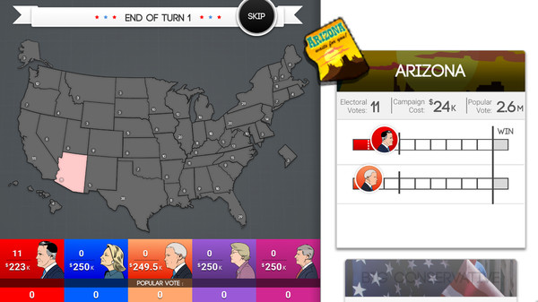 270 | Two Seventy US Election game for windows Pc 1