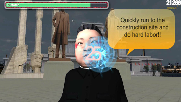 Stop! Dictator Kim Jong-unfor windows and Linux 1
