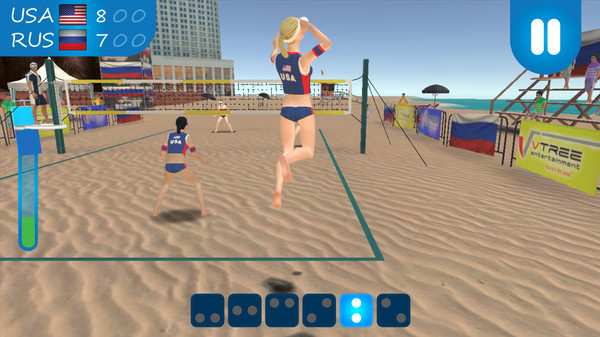 Скриншот из VTree Beach Volleyball