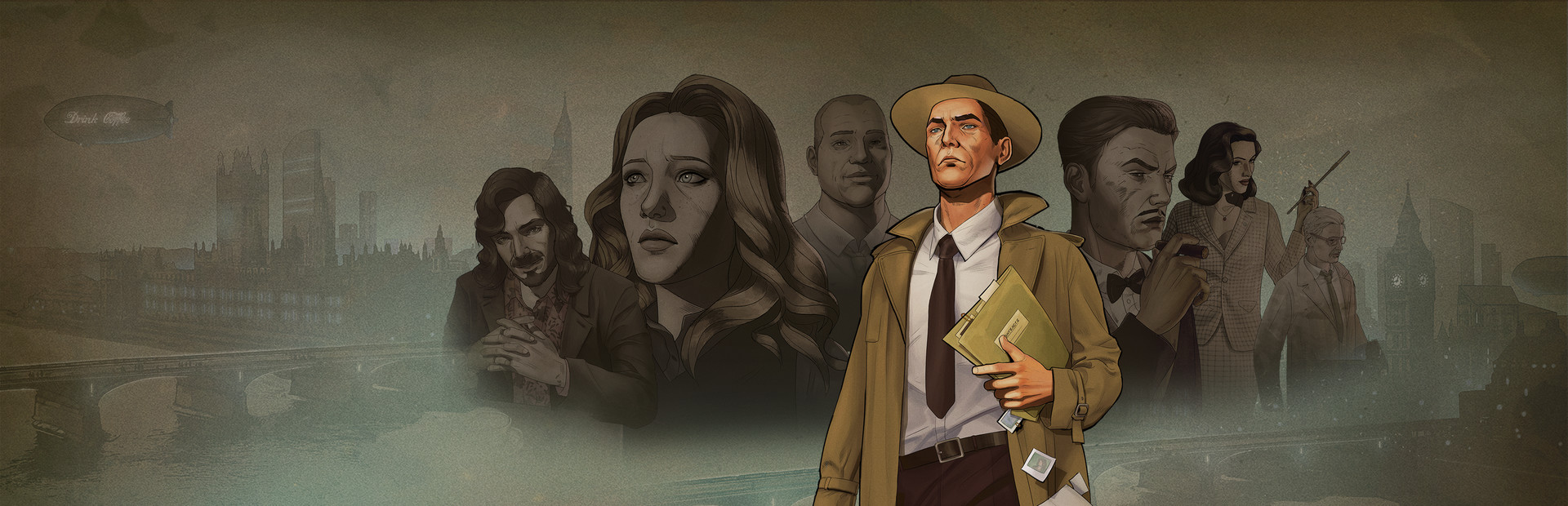 Coffee Noir - Business Detective Game